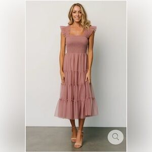 Baltic Born Emma Smocked Tulle Dress